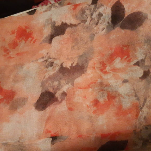 floral infinity scarf ♾ - Picture 2 of 2